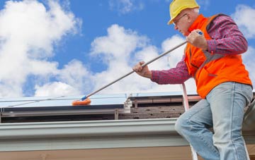 Ansford soft wash roof cleaning